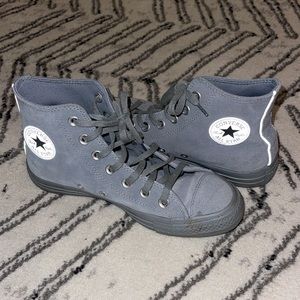 Grey High Top Converse